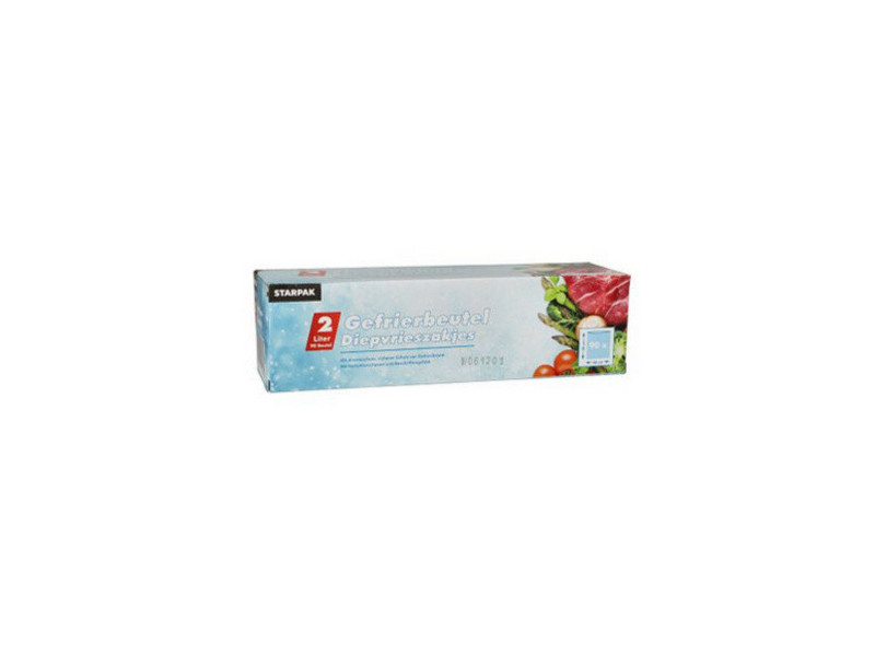 STARPAK Sachet congélation 6 litres, 300x460 mm, transparent