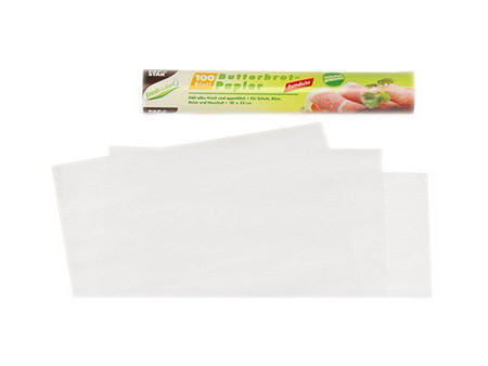 PAPSTAR Papier pour sandwich, (L)250 x (L)300 mm, blanc