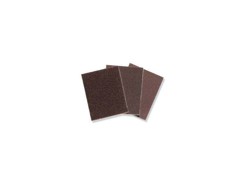 WESTEX Set de feuilles abrasives, fin/moyen/grand