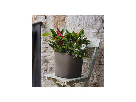tera Pot de fleurs 'Capri', largeur: 190 mm, black