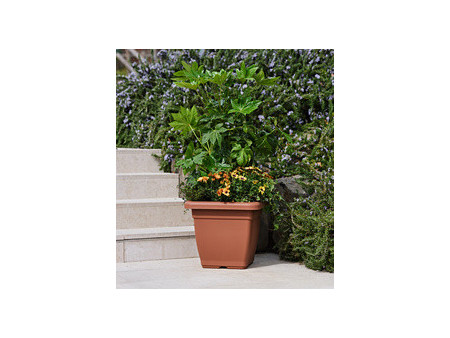 tera Pot de fleurs 'Nazca', largeur: 200 mm, anthracite