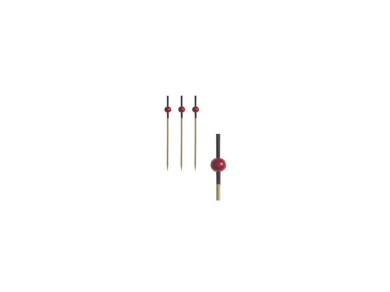 PAPSTAR Pique apéritif 'Red Pearl', longueur: 70 mm