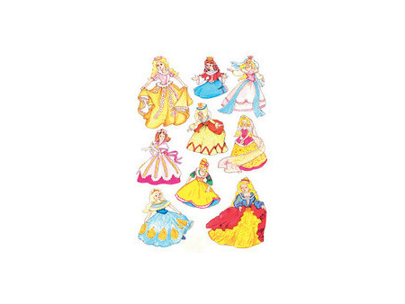 HERMA Stickers DECOR Contes de fées, papier scintillant