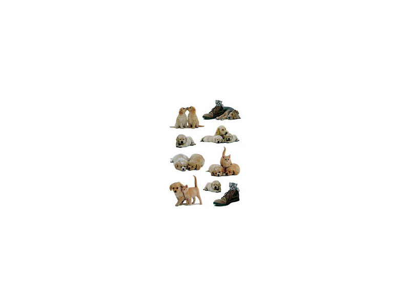 HERMA Autocollants DECOR 'Chiots'