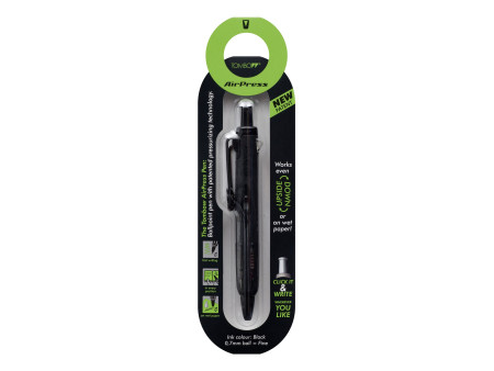 TOMBOW Stylo à bille rétractable 'AirPress Pen', noir
