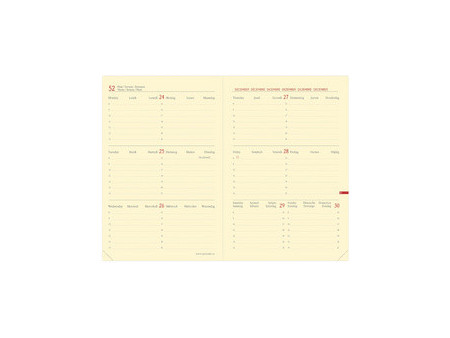QUO VADIS Agenda Horizontal 24 SD Prestige, 2026/2027, vert