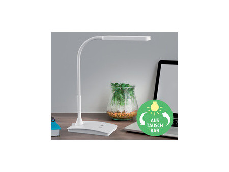 MAUL Lampe de bureau à LED MAULpearly colour vario, blanc