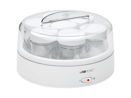 CLATRONIC Yaourtière JM 3344, blanc