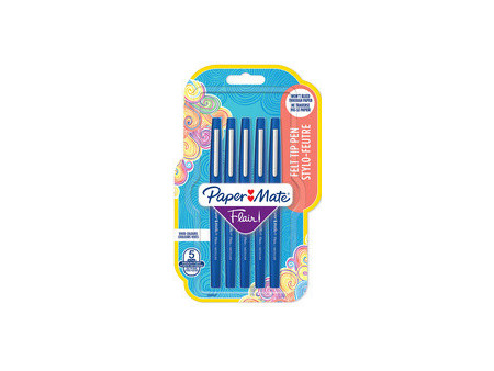 Paper:Mate Stylo feutre Flair, blister de 1, noir