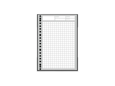 herlitz Bloc business avec spirale sur la longueur, A4,