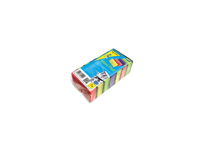 Peggy Perfect Eponge à récurer Maxi Pad, paquet de 7