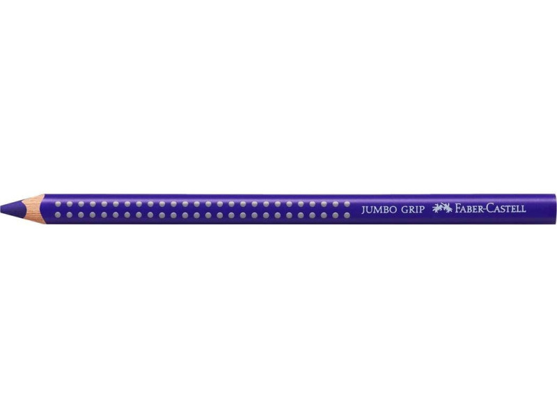 FABER-CASTELL Crayon de couleur JUMBO GRIP, prune