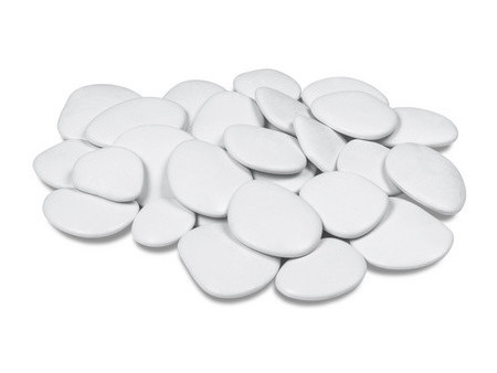 tera Pierres décoratives 'Pebbles', taille S, blanc