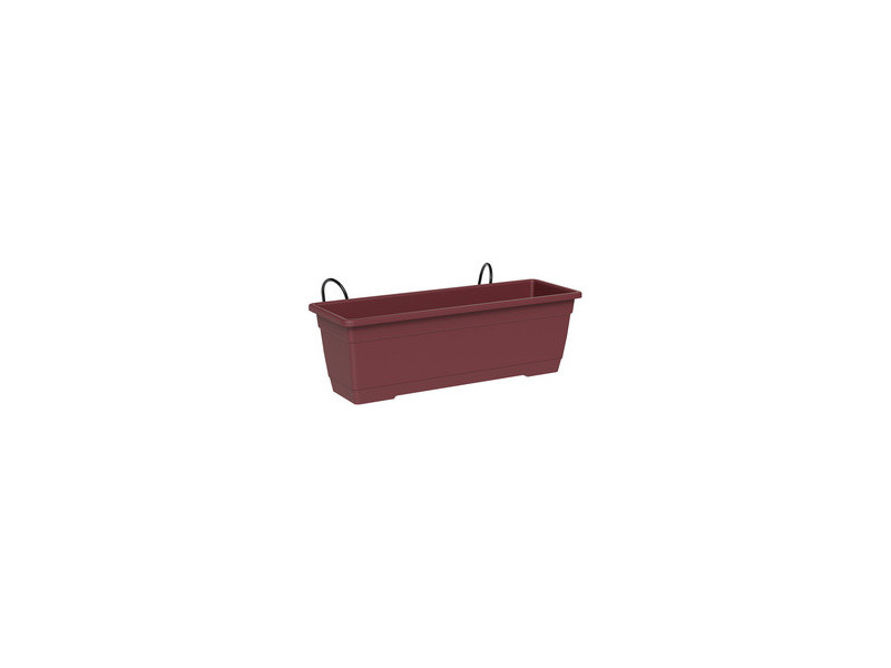 tera Kit de jardinière 'Birka', support inclus, ocre