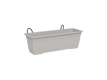 tera Kit de jardinière 'Birka', support inclus, ocre