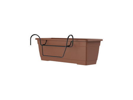 tera Kit de jardinière 'Birka', support inclus, ocre