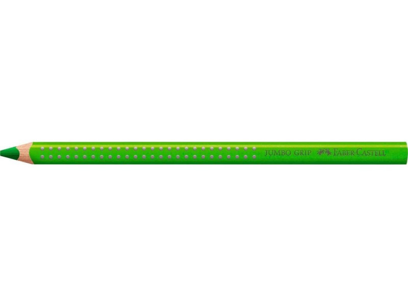 FABER-CASTELL Crayons couleur JUMBO GRIP, vert pomme