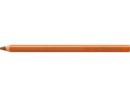 FABER-CASTELL Crayons couleur JUMBO GRIP, marron noix
