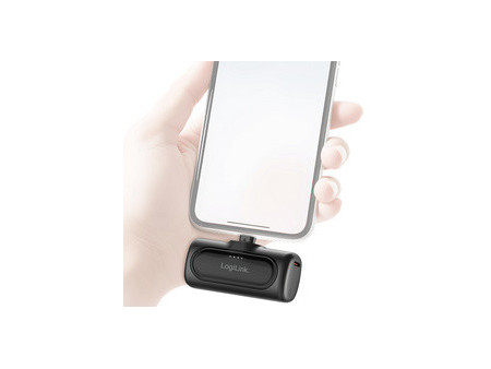 LogiLink Powerbank, 5.000 mAh, 2x USB-C, noir