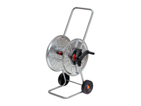 Bradas Dévidoir de tuyau sur roues ZINCATO, 1/2', pour 60 m
