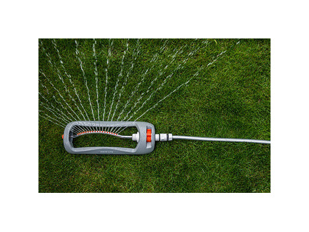 Bradas Arroseur oscillant WHITE LINE, 18 buses, gris/orange