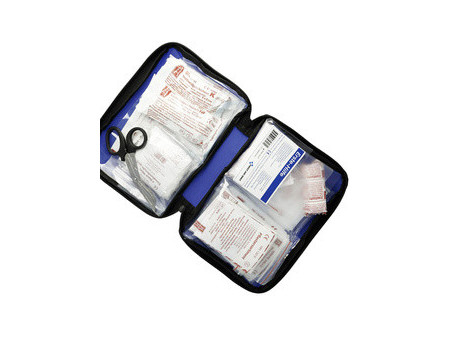 FIRST AID ONLY Trousse de premiers secours, 50 pièces, bleu