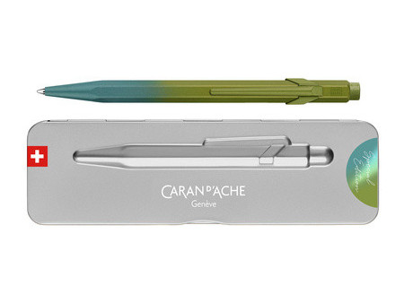 CARAN D'ACHE Stylo à bille rétractable 849 Vert Arctique