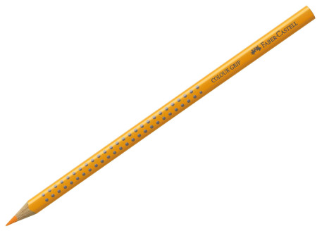 FABER-CASTELL Crayon de couleur Colour GRIP jaune citrouille