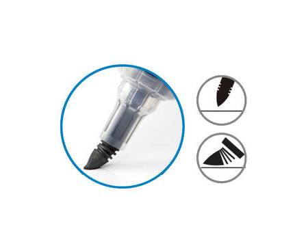 Pentel Marqueur pour tableau blanc MAXIFLO Flex-Feel, noir