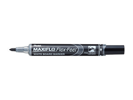Pentel Marqueur pour tableau blanc MAXIFLO Flex-Feel, bleu
