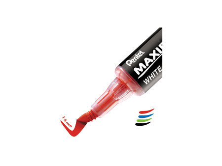 Pentel Marqueur pour tableau blanc MAXIFLO Flex-Feel, bleu