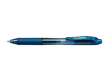 Pentel Stylo roller à encre gel EnerGel-X BL107, rouge