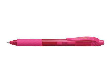 Pentel Stylo roller à encre gel EnerGel-X BL107, rouge