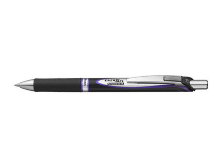 Pentel Stylo roller Liquid Gel EnerGel Document, noir