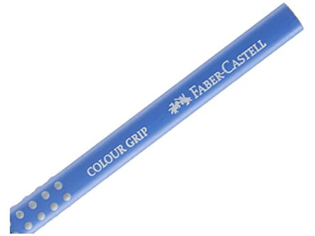 FABER-CASTELL Crayon de couleur Colour GRIP, bleu océan