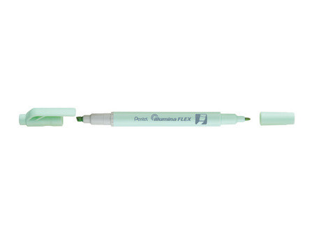 Pentel Surligneur Illumina Flex Pastel, jaune pastel