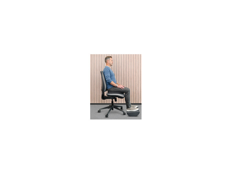 Fellowes Coussin d'assise en biseau Breyta, noir