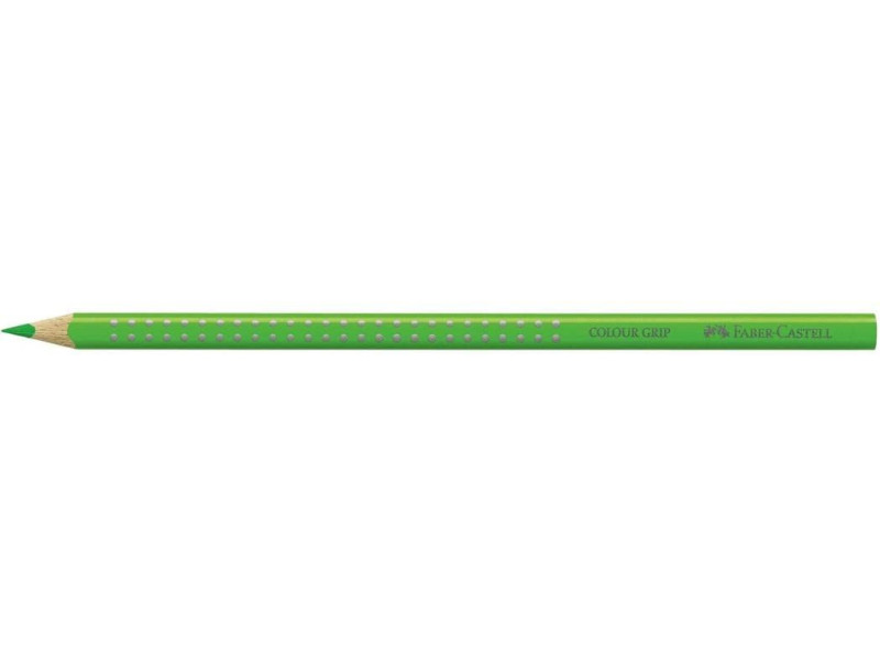 FABER-CASTELL Crayon de couleur Colour GRIP, vert pomme