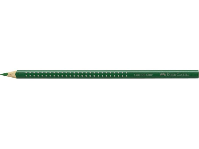 FABER-CASTELL Crayon de couleur Colour GRIP, vert mousse