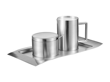 Esmeyer Set pour lait & sucre 'WAVE', 5 pièces