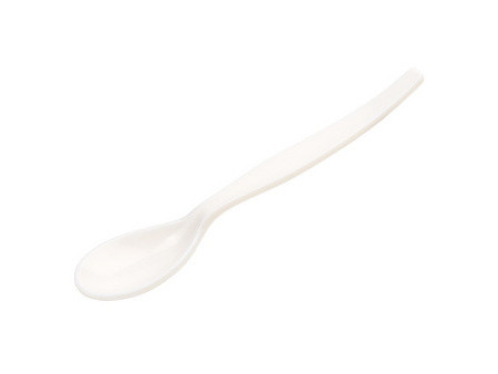 Esmeyer Cuillère à oeuf, plastique, longueur: 125 mm, blanc
