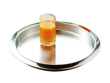 Esmeyer Plateau de service VENGA, rond, argent