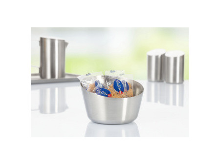 Esmeyer Coupelle pour snacks et dips VISTA, rond, argent