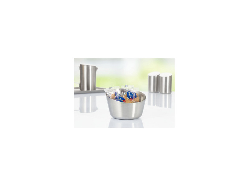Esmeyer Coupelle pour snacks et dips VISTA, rond, argent