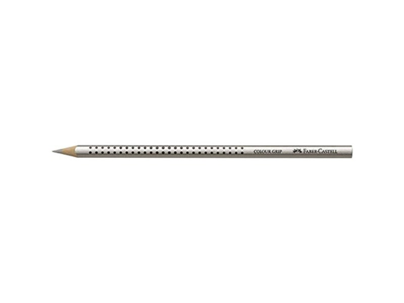 FABER-CASTELL Crayon de couleur Colour GRIP, argent