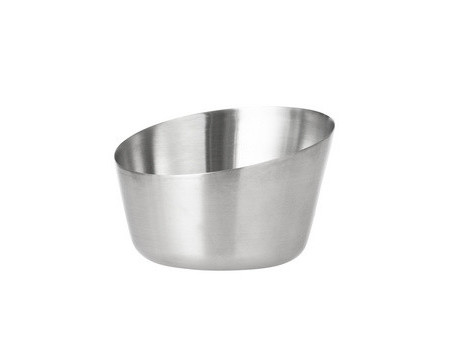 Esmeyer Coupelle pour snacks et dips VISTA, rond, argent