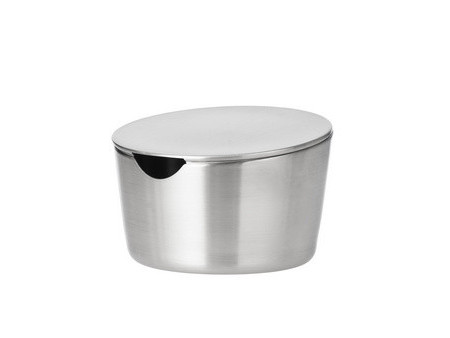 Esmeyer Sucrier avec couvercle VISTA, rond, argent