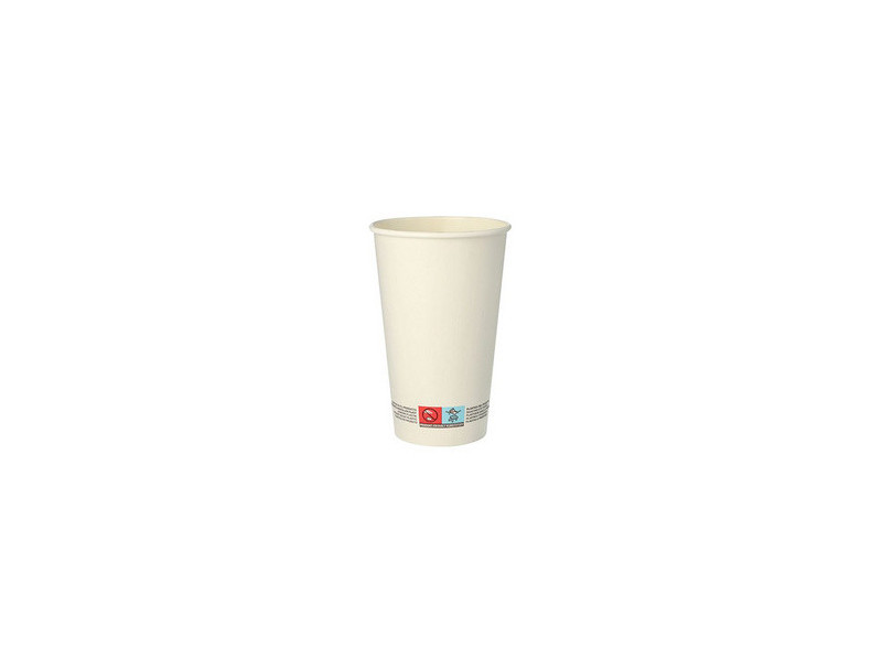 STARPAK Gobelet en carton 'To Go', 0,2 l, blanc