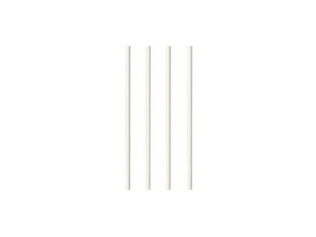 PAPSTAR Paille en papier 'pure', 200 mm, blanc