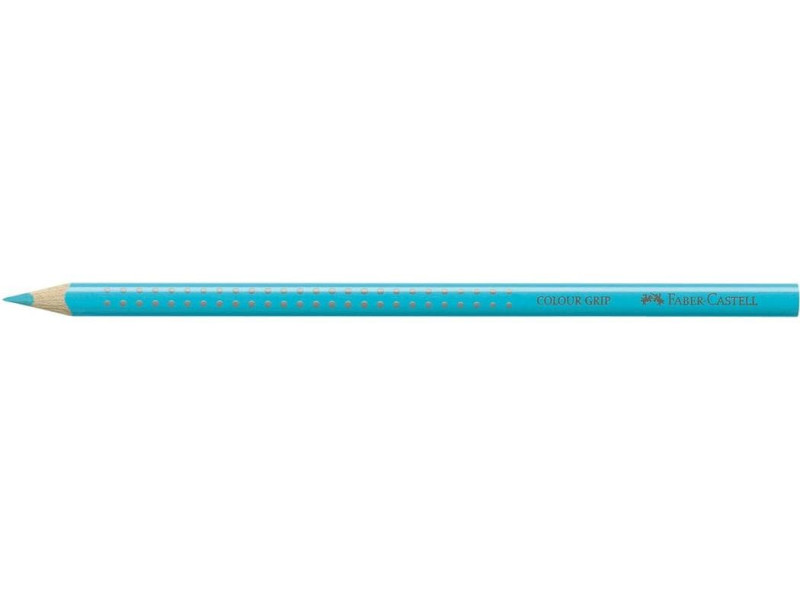 FABER-CASTELL Crayon de couleur Colour GRIP, turquoise